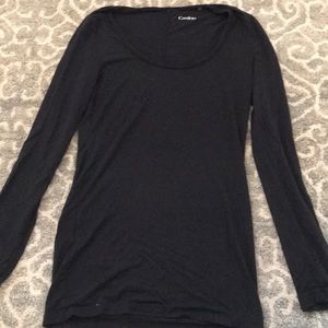 Caslon Black long sleeve tee